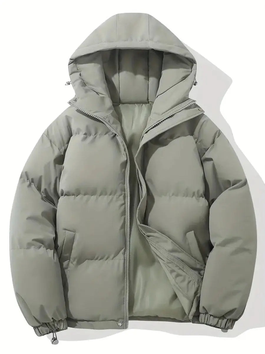Lorna hooded zip up puffer jacket – image 6