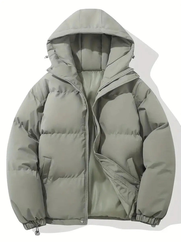 Lorna hooded zip up puffer jacket – image 6