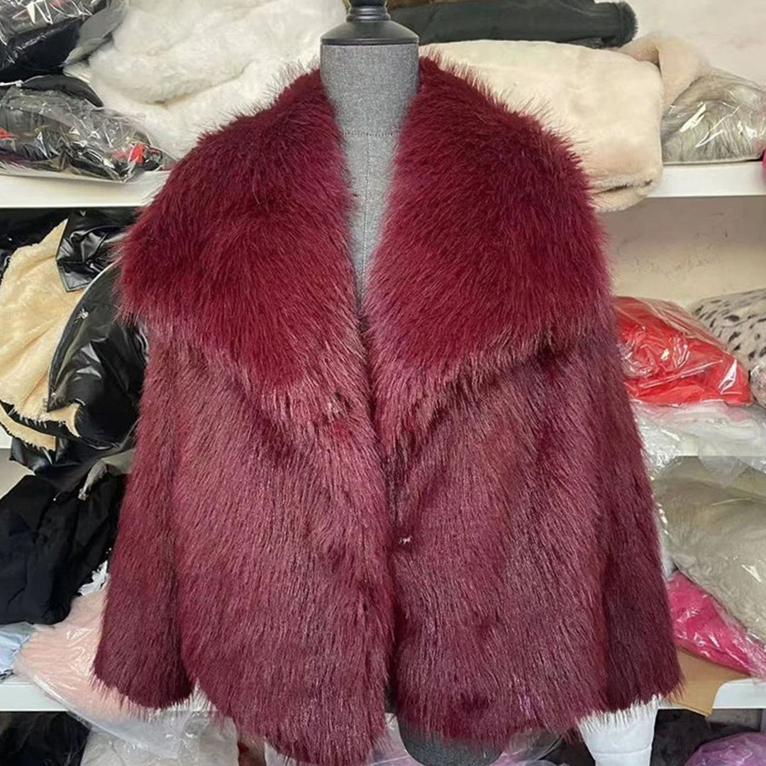 Cressida cropped faux fur jacket – image 10