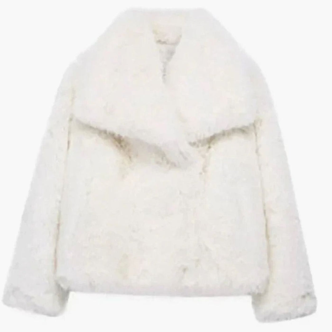 Cressida cropped faux fur jacket – image 6