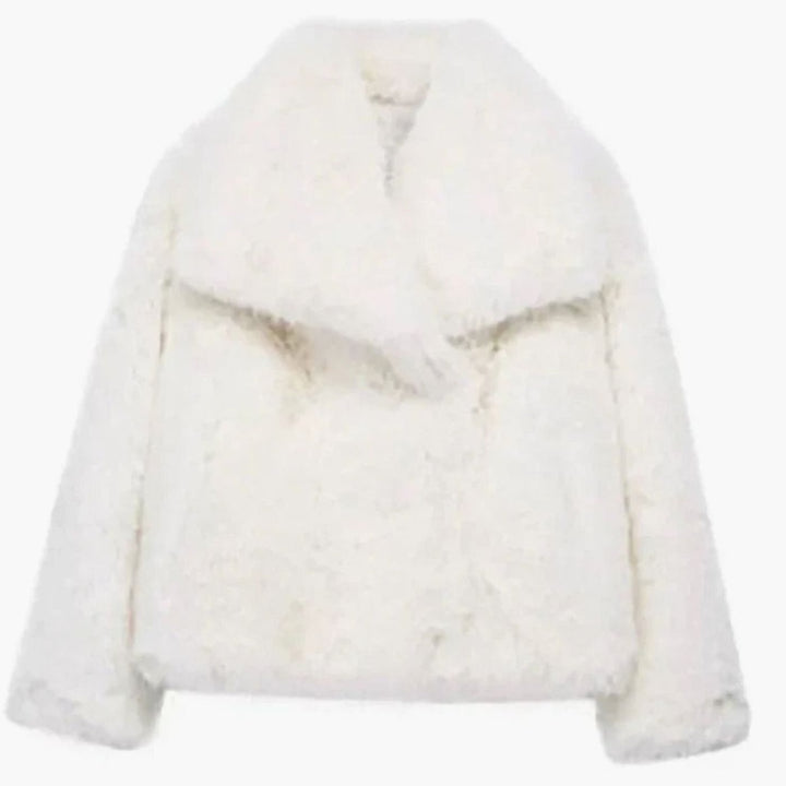 Cressida cropped faux fur jacket – image 6