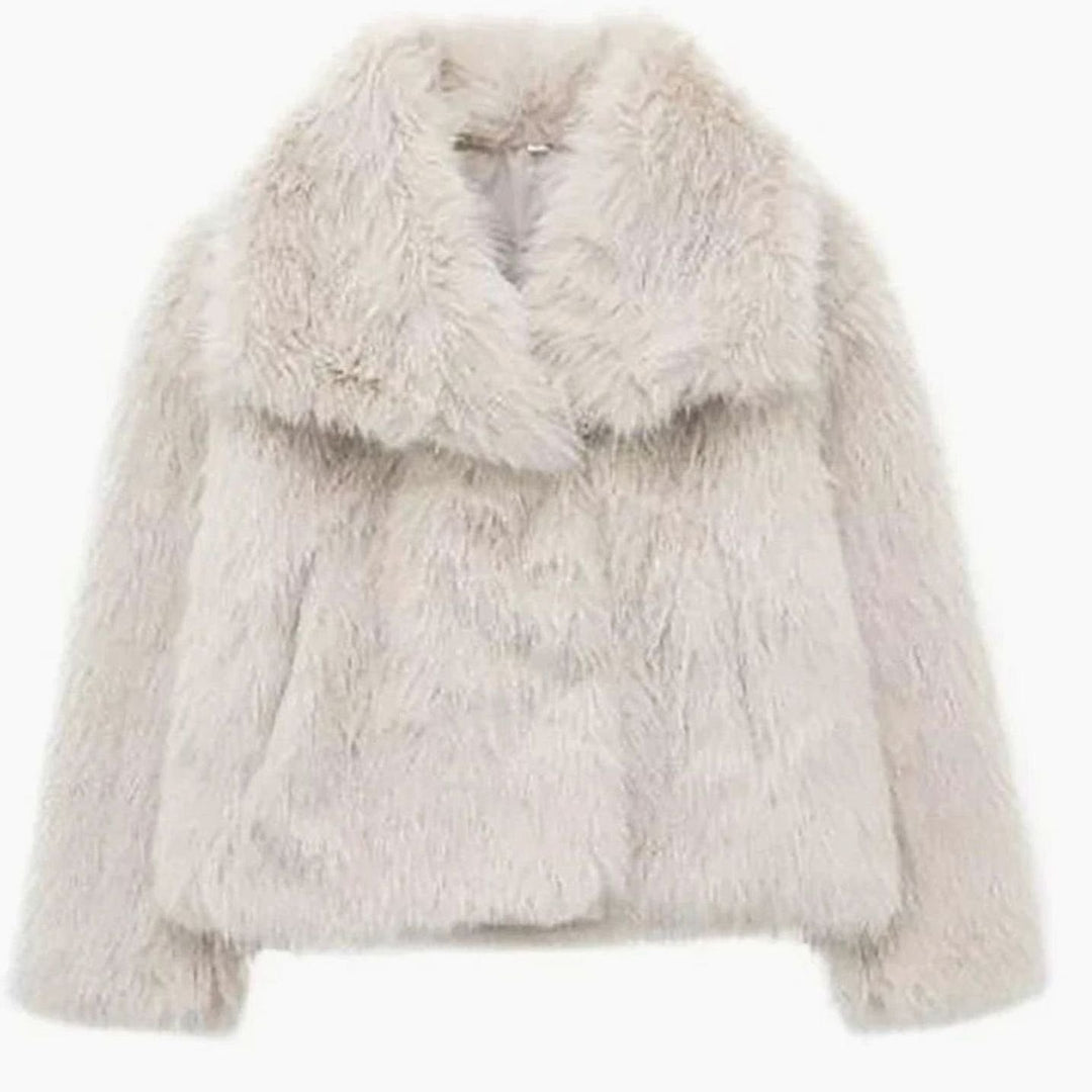 Cressida cropped faux fur jacket – image 7