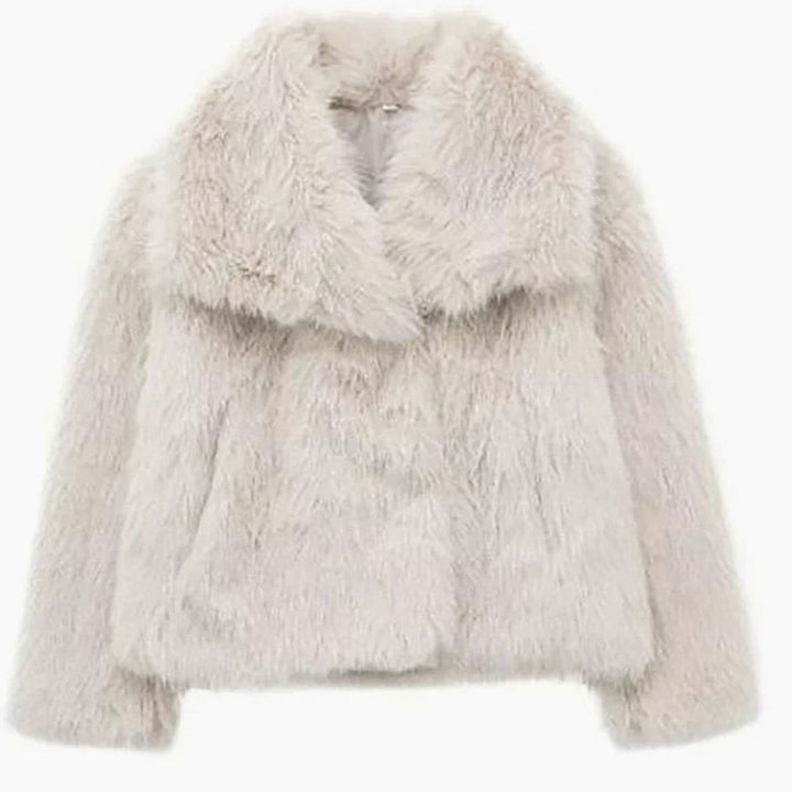 Cressida cropped faux fur jacket – image 7