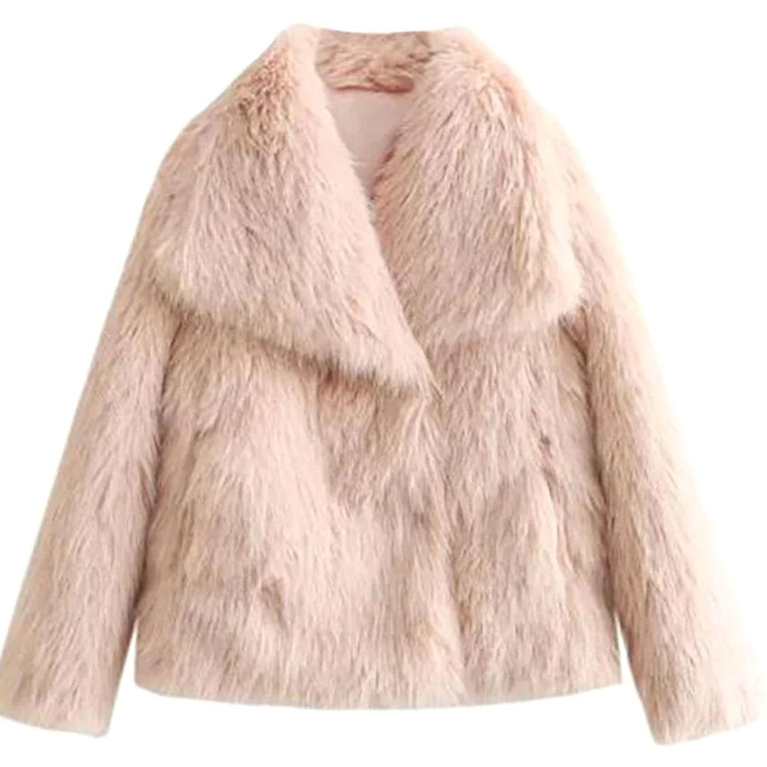 Cressida cropped faux fur jacket – image 8