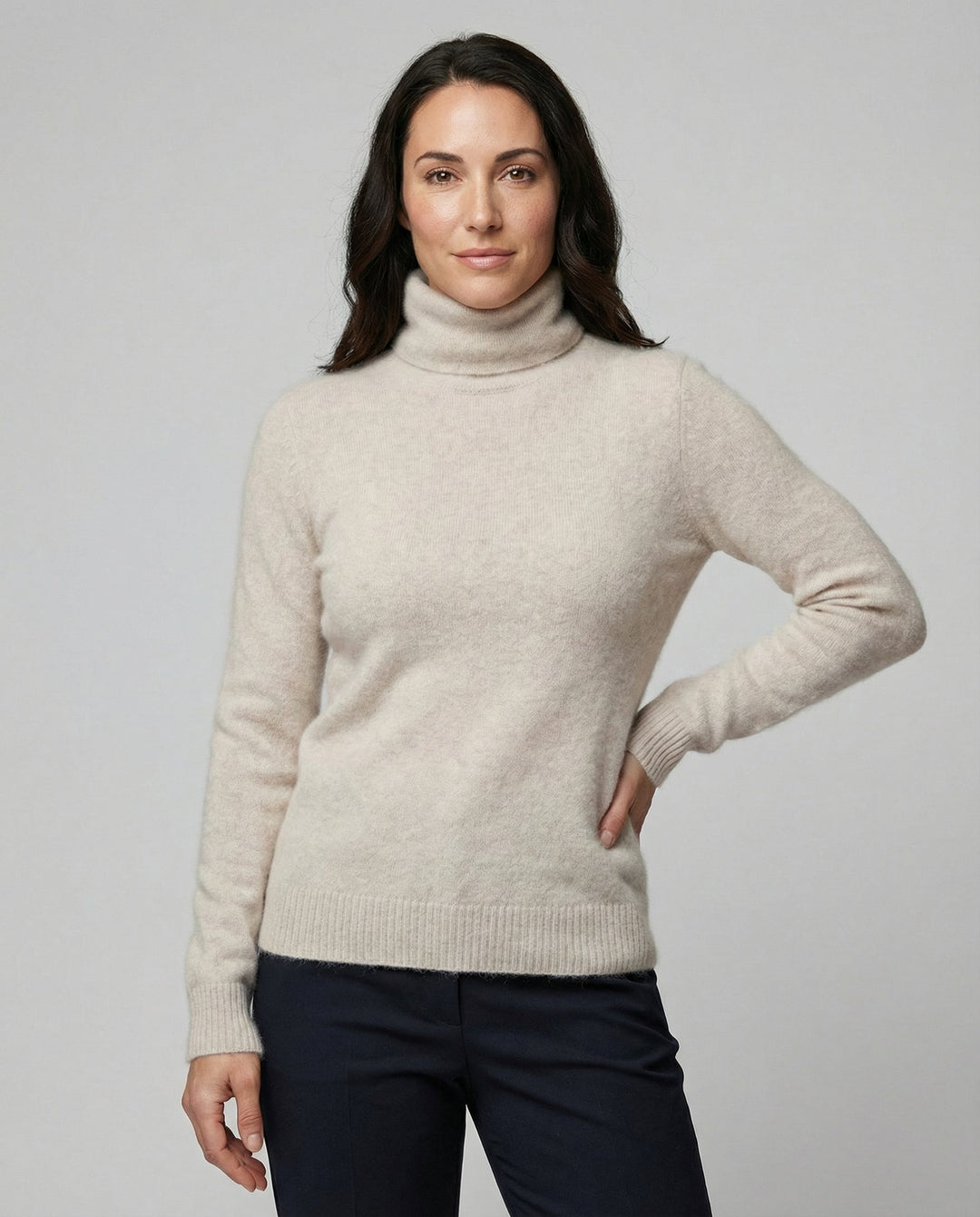 Eloise cashmere turtleneck jumper