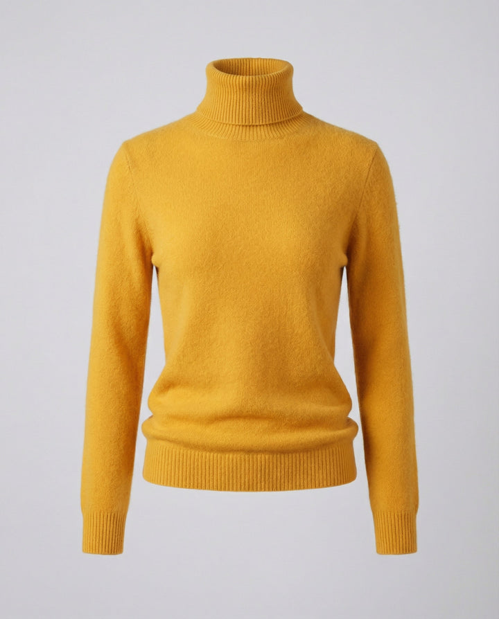 Eloise cashmere turtleneck jumper – image 10