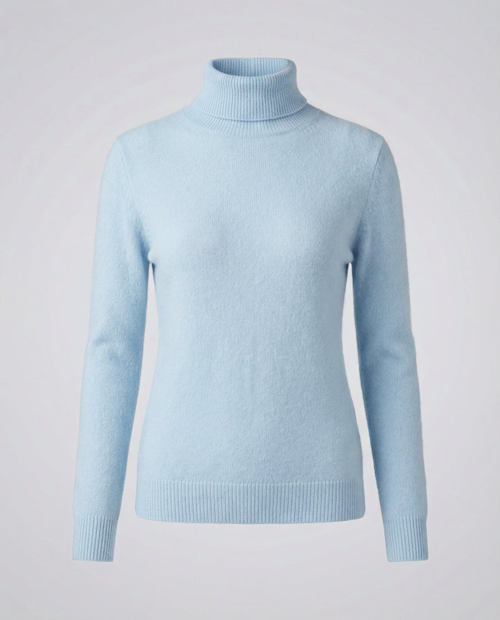 Eloise cashmere turtleneck jumper – image 2
