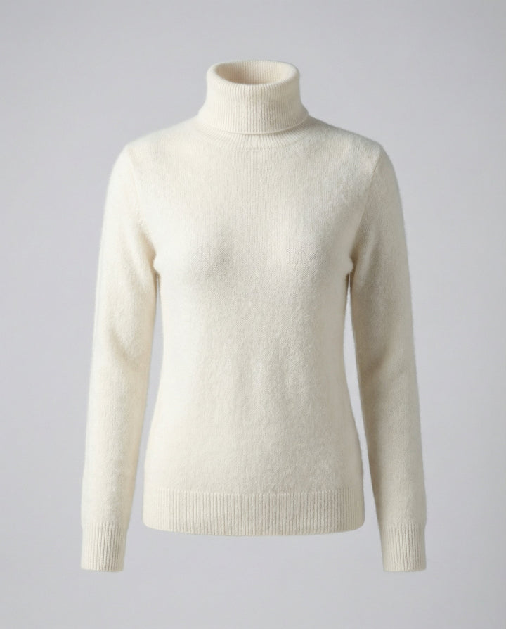 Eloise cashmere turtleneck jumper – image 6