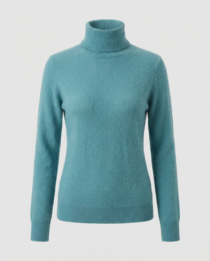 Eloise cashmere turtleneck jumper – image 9