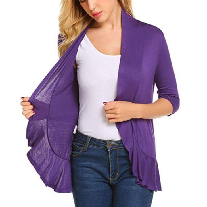 Leonie asymmetric cardigan – image 10