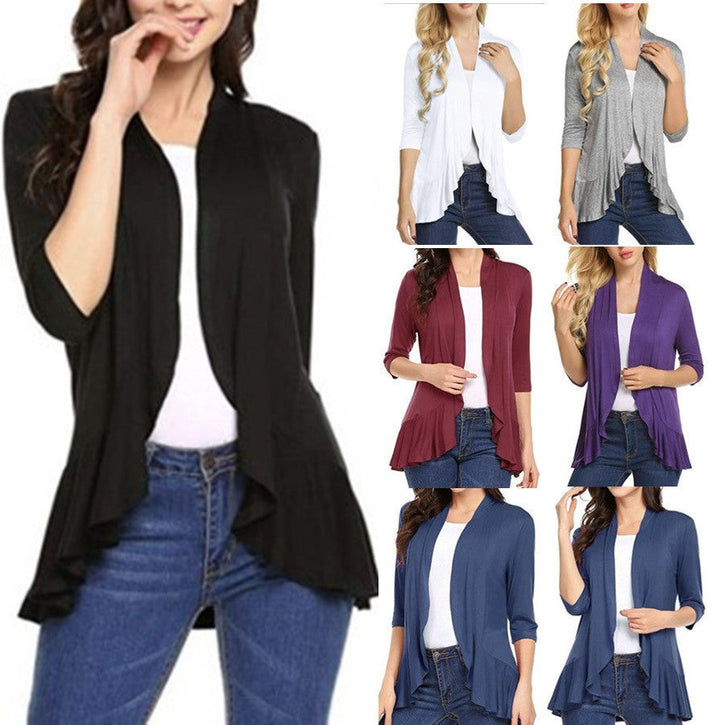 Leonie asymmetric cardigan – image 7