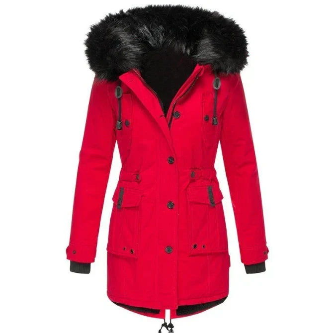 Katherine long padded hooded winter coat – image 3