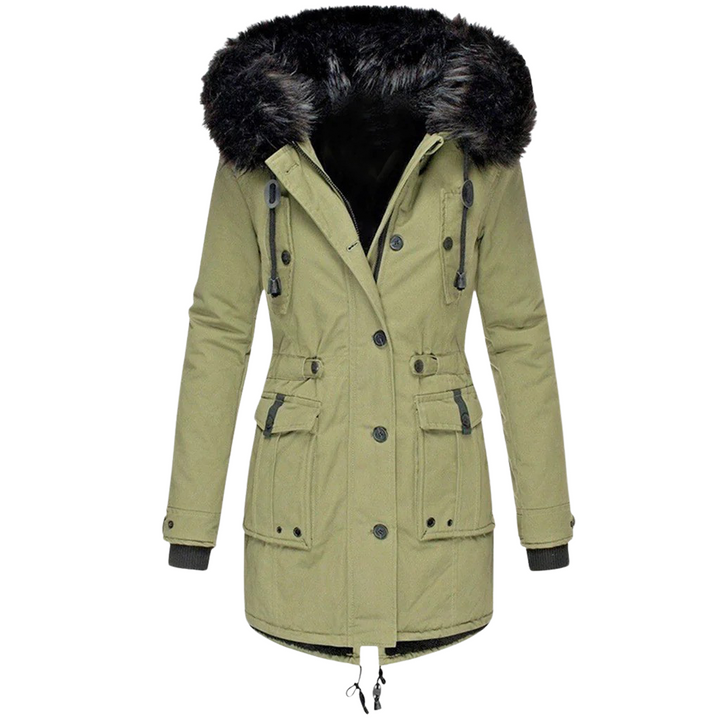 Katherine long padded hooded winter coat – image 5
