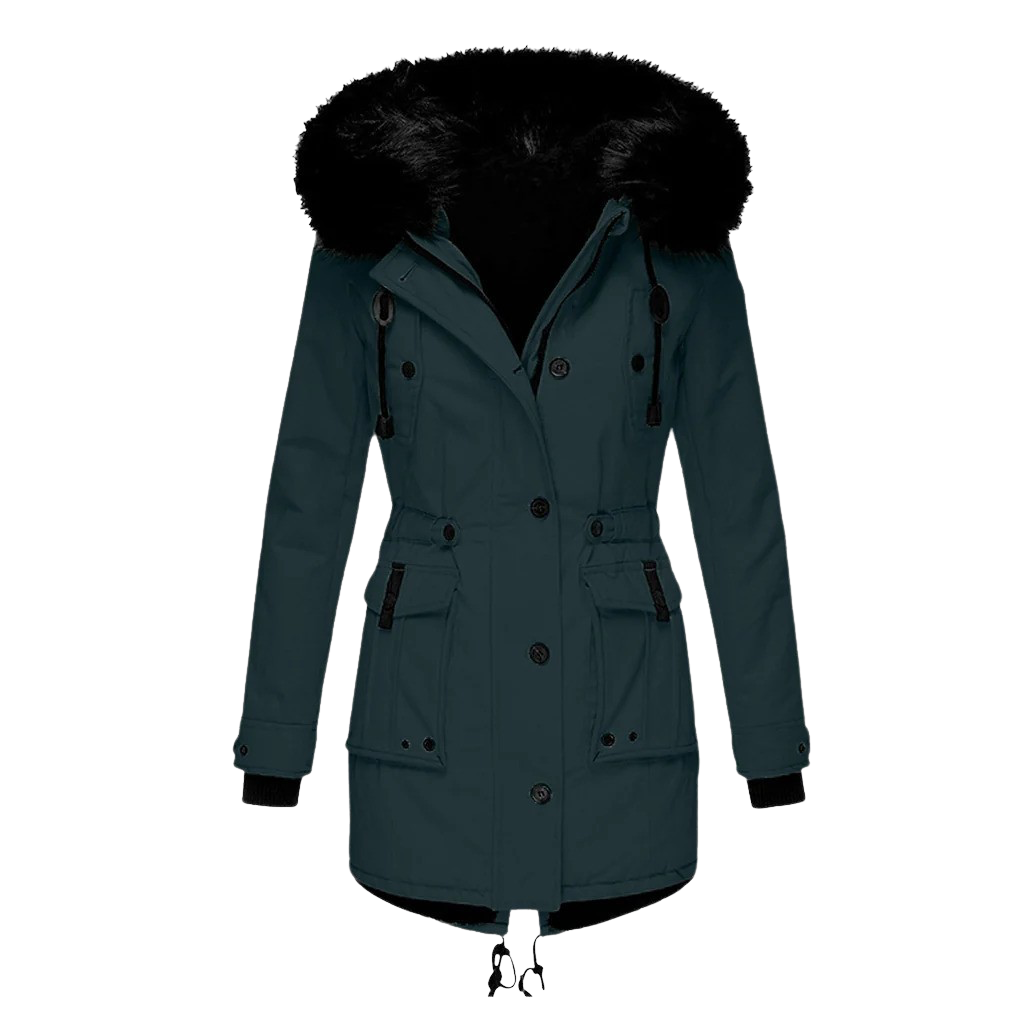 Katherine long padded hooded winter coat – image 6