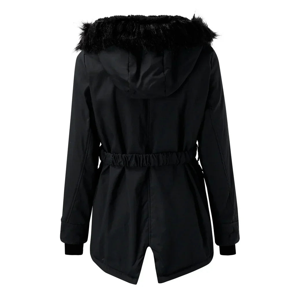 Katherine long padded hooded winter coat – image 7