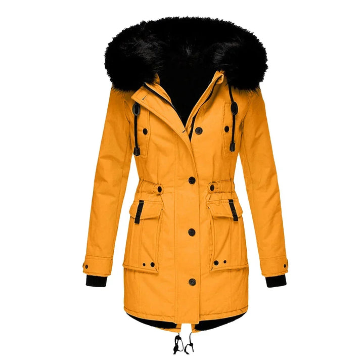 Katherine long padded hooded winter coat – image 8