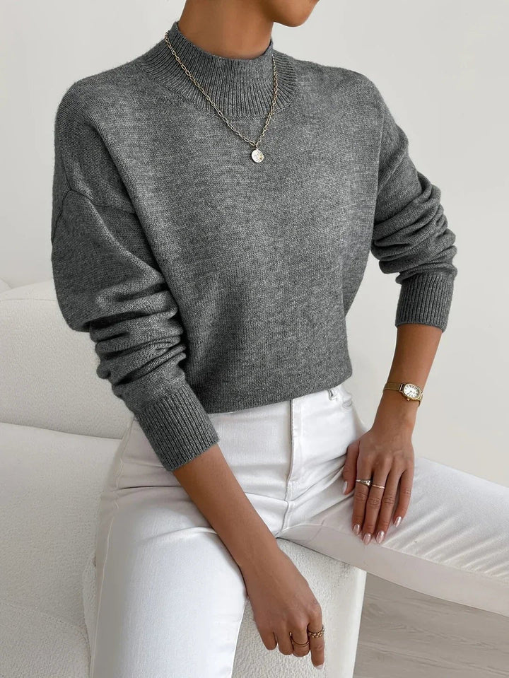 Rosie mock neck jumper – image 9