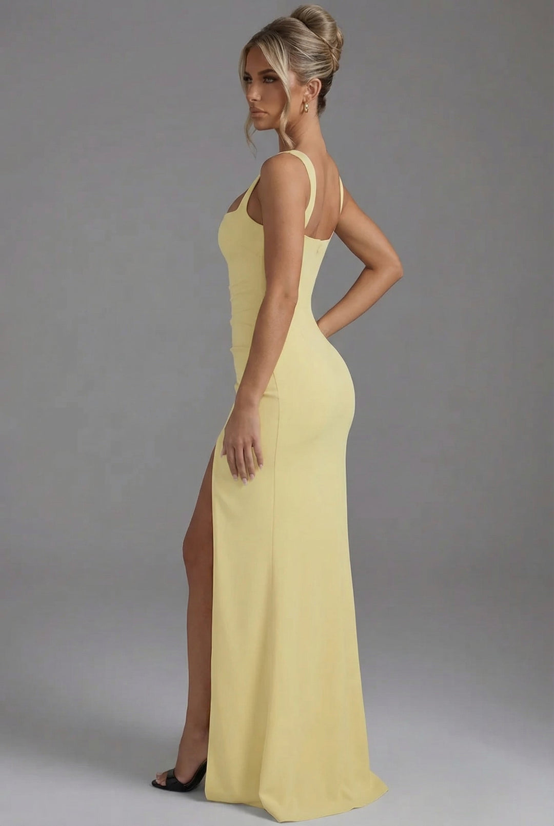 Ismay open back slip maxi dress – image 11